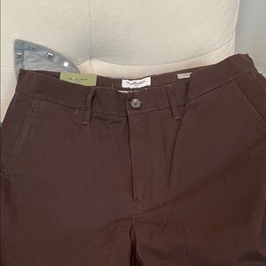 Goodfellow Brown Hennepin Slim Fir Chino Pants 32x32